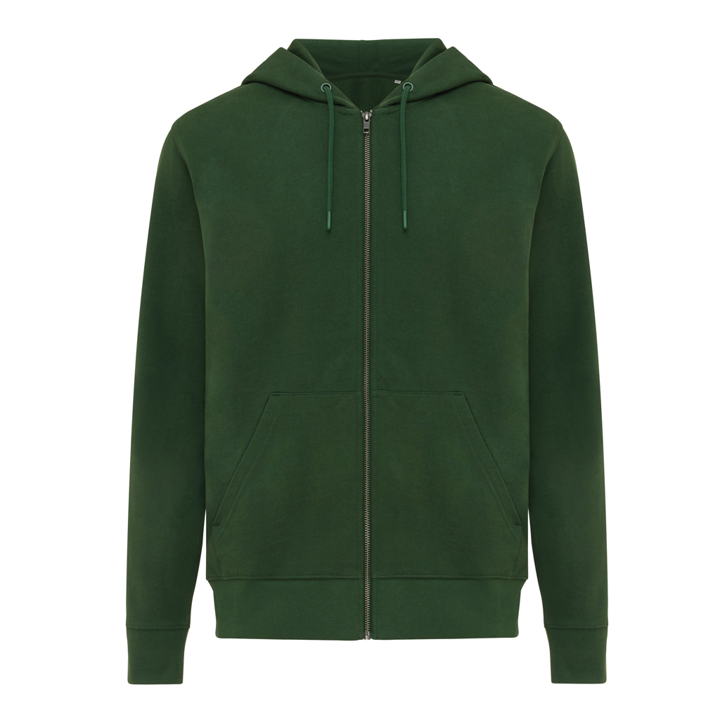 Iqoniq Abisko Zip-Hoodie 340 g/m² aus Bio- und recycelter Baumwolle