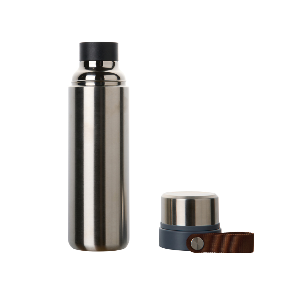 RCS-zertifizierte Thermoskanne 750 ml, 24% recycelt - Stahl RCS-zertifizierte Thermoskanne 750 ml, 24% recycelt - Stahl