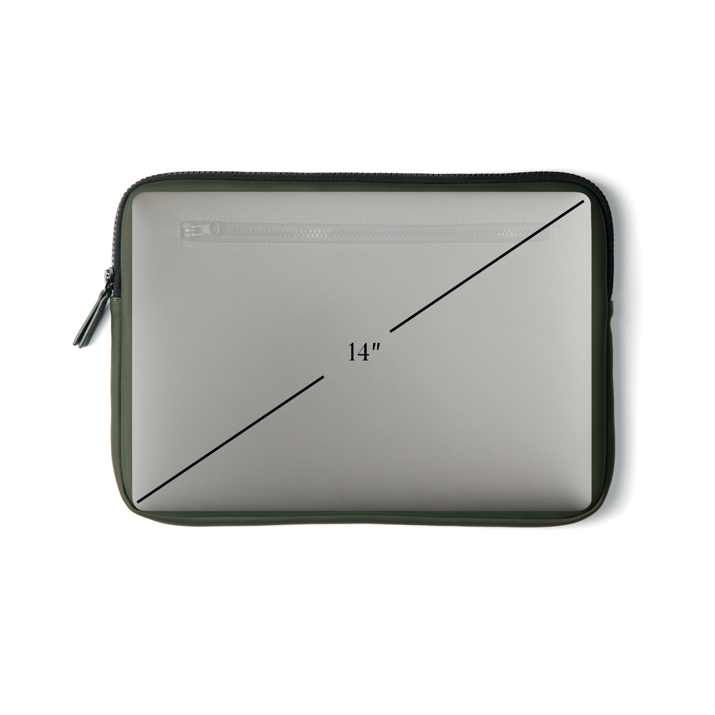 VINGA Baltimore Laptophülle 14 Zoll — wasserabweisende PU-Optik, bedruckbar VINGA Baltimore Laptophülle 14 Zoll — wasserabweisende PU-Optik, bedruckbar