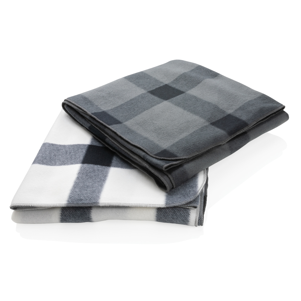 XD Collection Fleece-Decke kariert, Doppel-Fleece 180 g/m², 127 × 152 cm, bestickbar XD Collection Fleece-Decke kariert, Doppel-Fleece 180 g/m², 127 × 152 cm, bestickbar