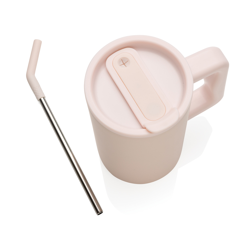 Cube Becher 800ml aus RCS-recyceltem Edelstahl — bedruckbar