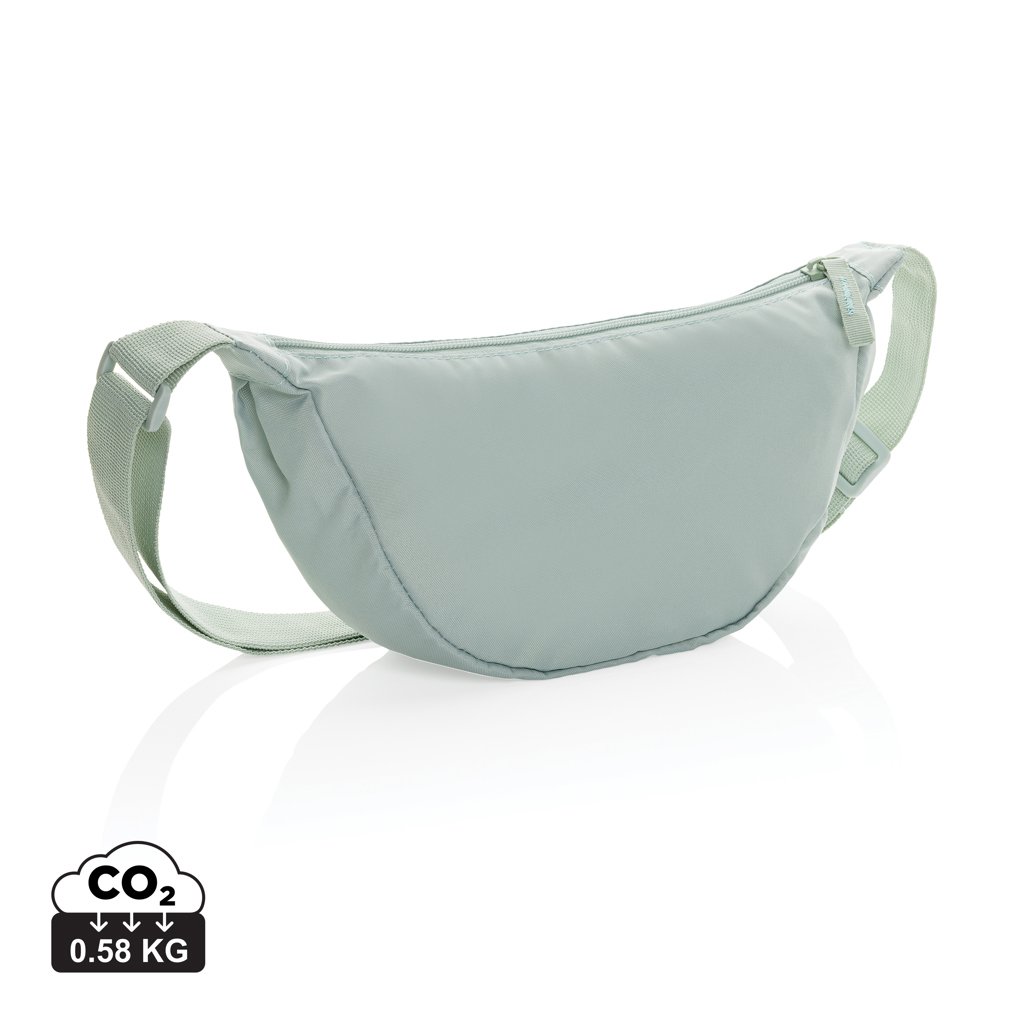 XD Collection Crescent AWARE RPET Sling-Tasche, recyceltes Polyester, bedruckbar