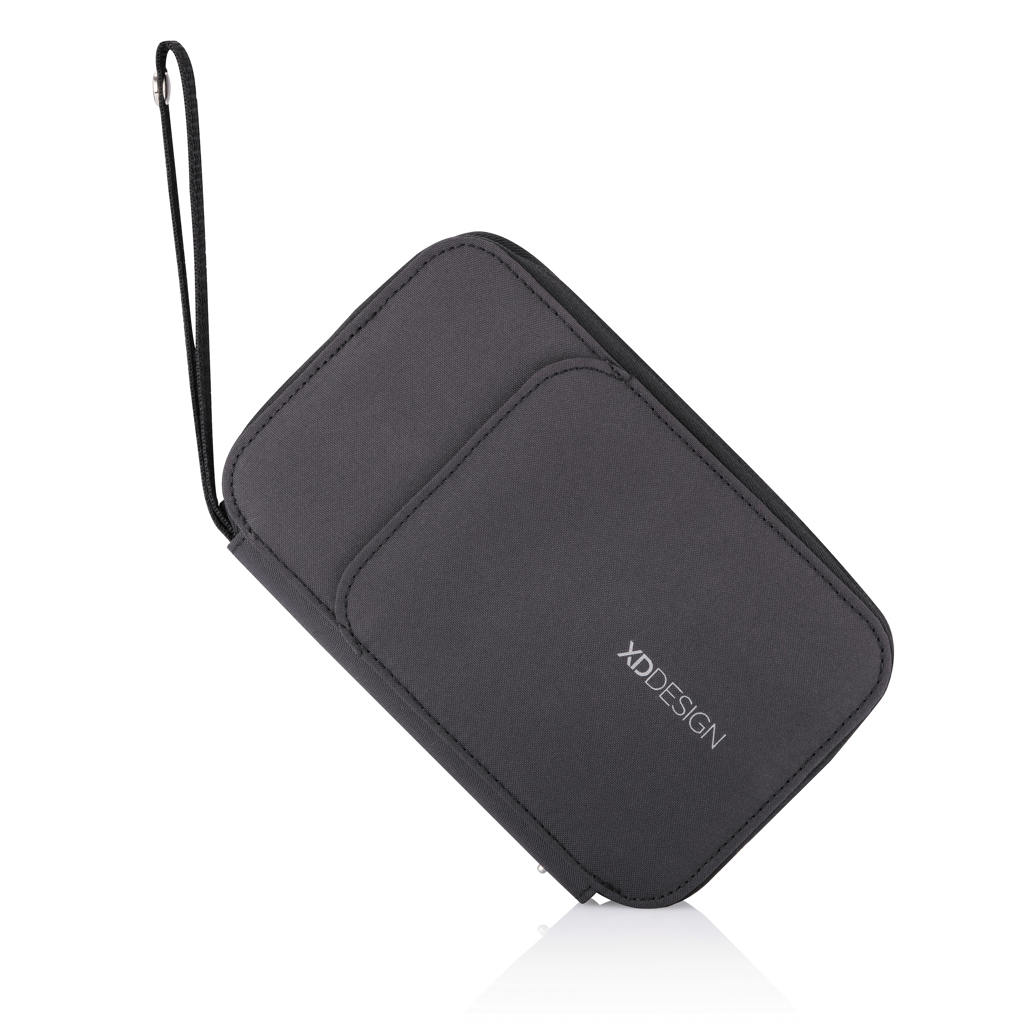 XD Design Reisepasshülle mit RFID-Schutz und Smartphone-Stand XD Design Reisepasshülle mit RFID-Schutz und Smartphone-Stand