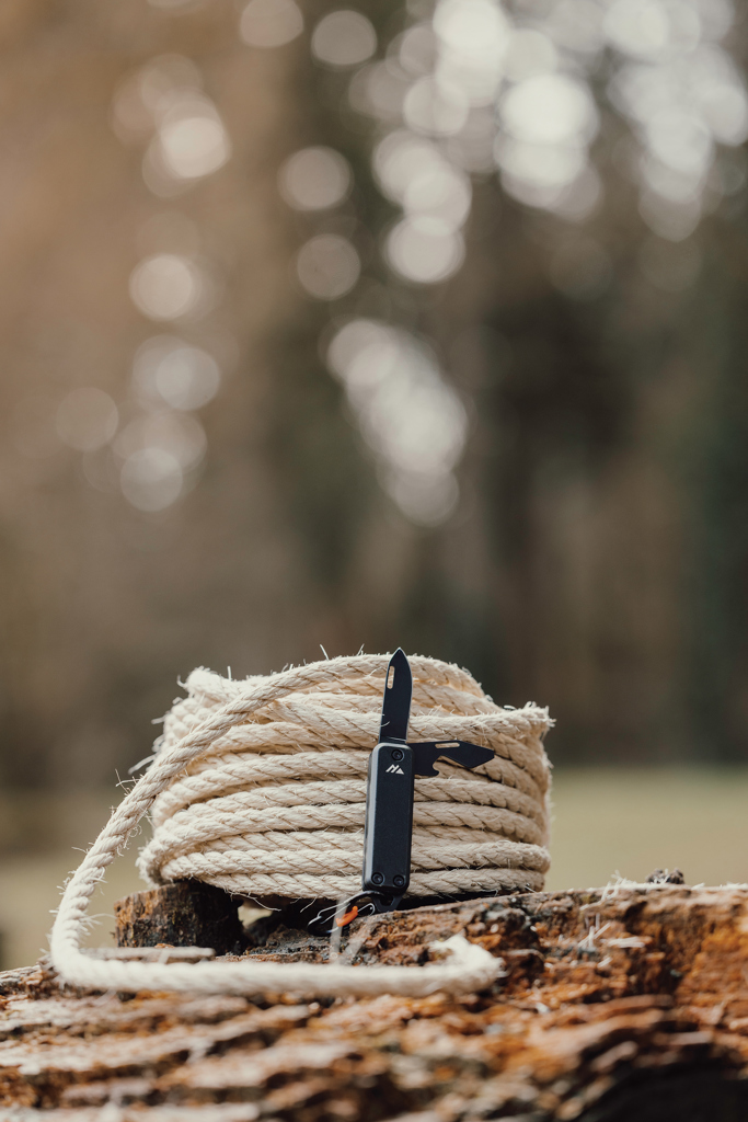 Nordic Drift Adventure Keychain Tool — 4-in-1-Multitool Edelstahl