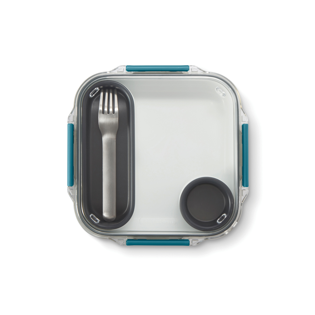 Black + Blum Lunch Box Original – Bento-Lunchbox mit Soßentopf, bedruckbar Black + Blum Lunch Box Original – Bento-Lunchbox mit Soßentopf, bedruckbar