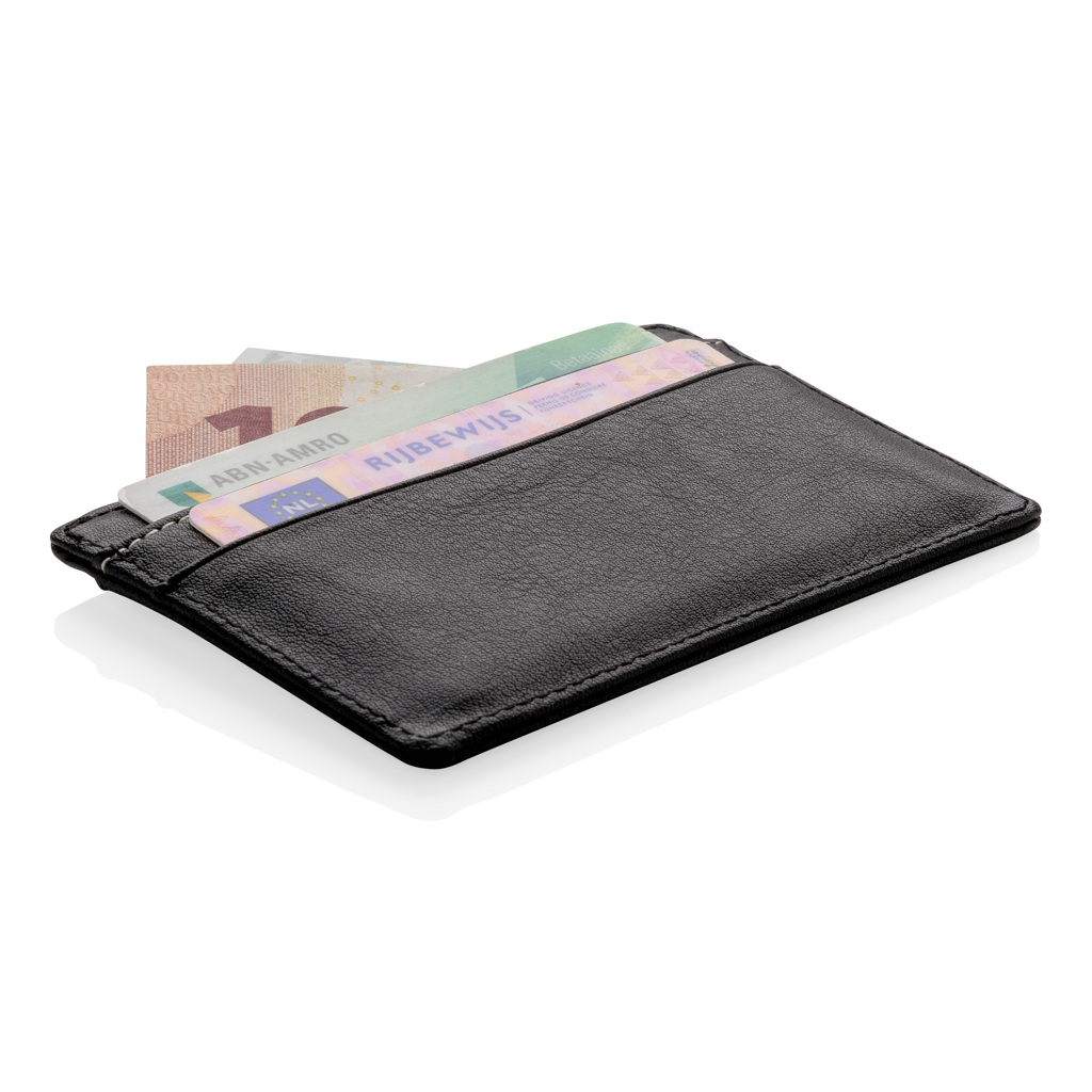 Swiss Peak RFID Anti-Skimming Kartenhalter PU mit Lasergravur Swiss Peak RFID Anti-Skimming Kartenhalter PU mit Lasergravur