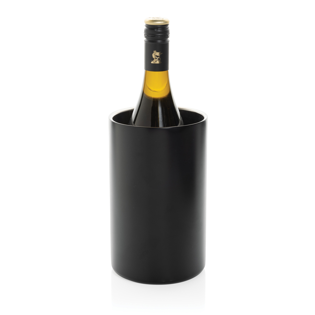 XD Collection Vino Weinkühler aus recyceltem Edelstahl – mit Logo veredelbar XD Collection Vino Weinkühler aus recyceltem Edelstahl – mit Logo veredelbar