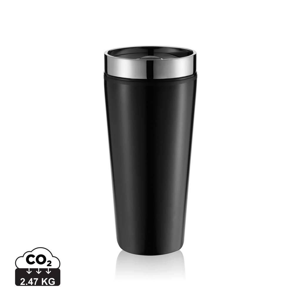 XD Collection Becher Shake-It 350 ml Edelstahl mit Push-Knopf XD Collection Becher Shake-It 350 ml Edelstahl mit Push-Knopf