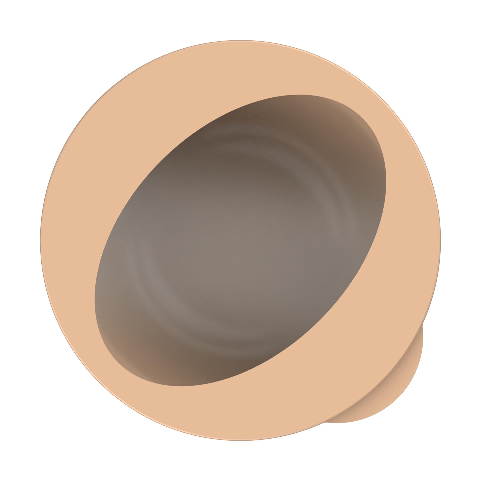 Food-Bowl "ToGo", Deluxe, 1,0 l – TopView_Braun_1 Food-Bowl "ToGo", Deluxe, 1,0 l