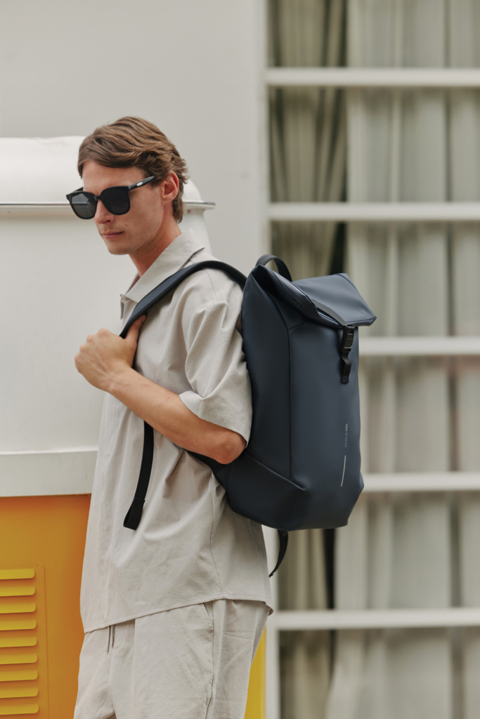 XD Design Urban Anti-Diebstahl-Rucksack mit 16-Zoll-Laptopfach, recyceltes PET, bedruckbar XD Design Urban Anti-Diebstahl-Rucksack mit 16-Zoll-Laptopfach, recyceltes PET, bedruckbar