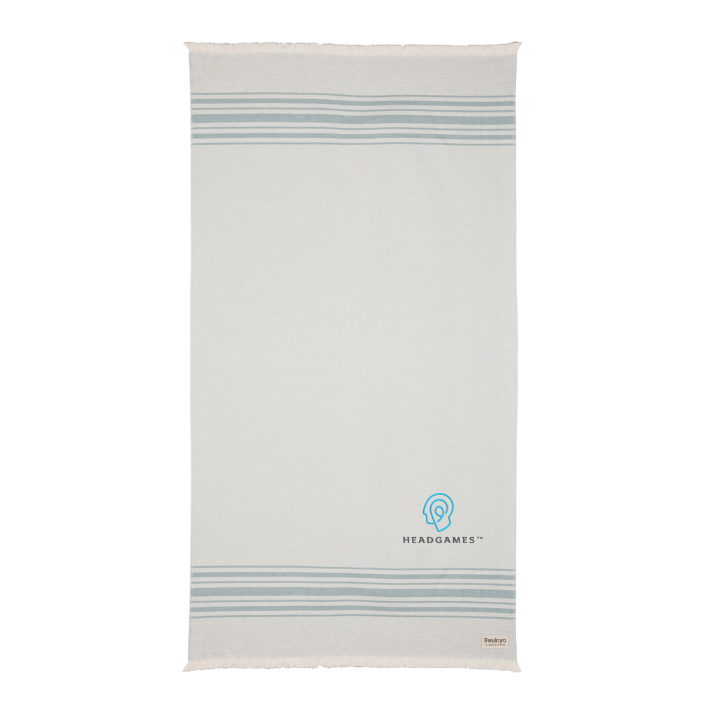 Ukiyo Yumiko AWARE Hamamtuch 100×180 cm zum Besticken