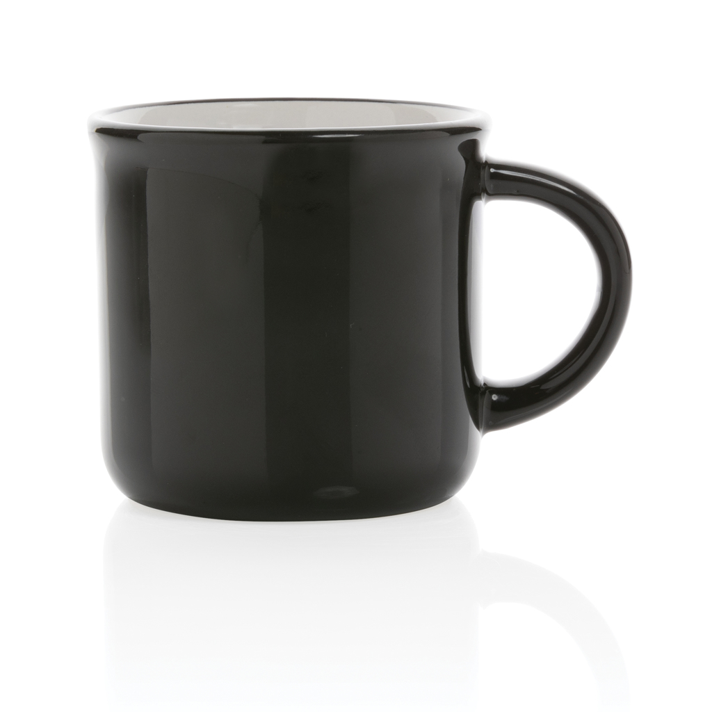 Vintage Keramiktasse 280 ml mit Logo (XD Collection) Vintage Keramiktasse 280 ml mit Logo (XD Collection)