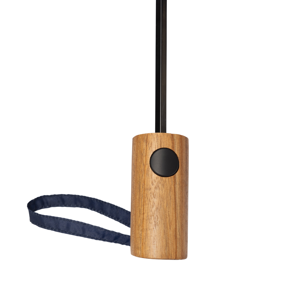 Kaycey 21" Auto-Open Mini-Regenschirm aus AWARE™ rPET — bedruckbar