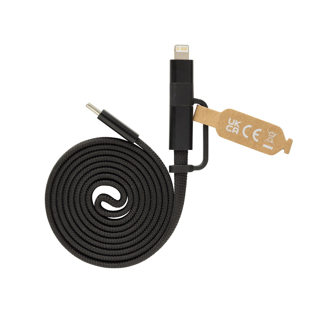 XD Xclusive Arc 60W 2-in-1 Magnetkabel aus recyceltem TPE und PET