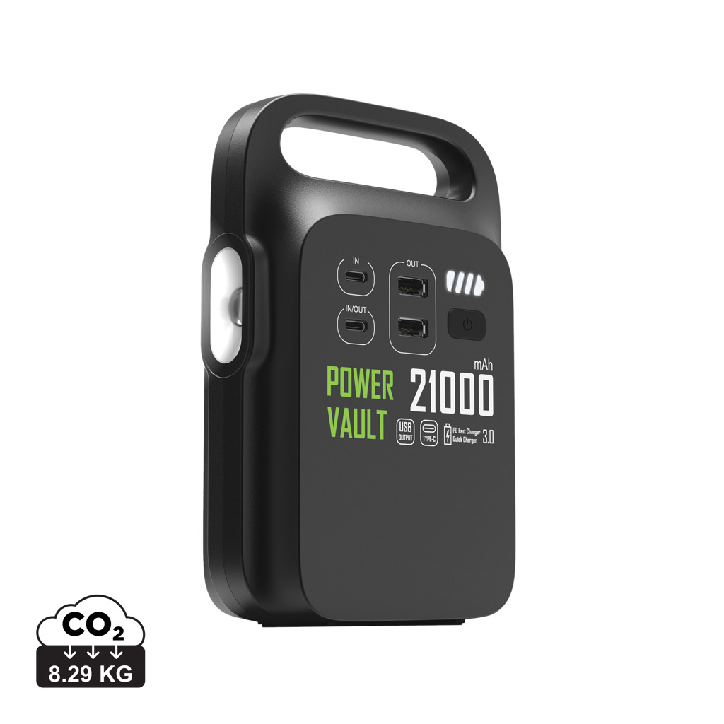 PowerVault Pro 21K RCS ABS Powerstation mit LED – Perfekter Event-Begleiter PowerVault Pro 21K RCS ABS Powerstation mit LED – Perfekter Event-Begleiter