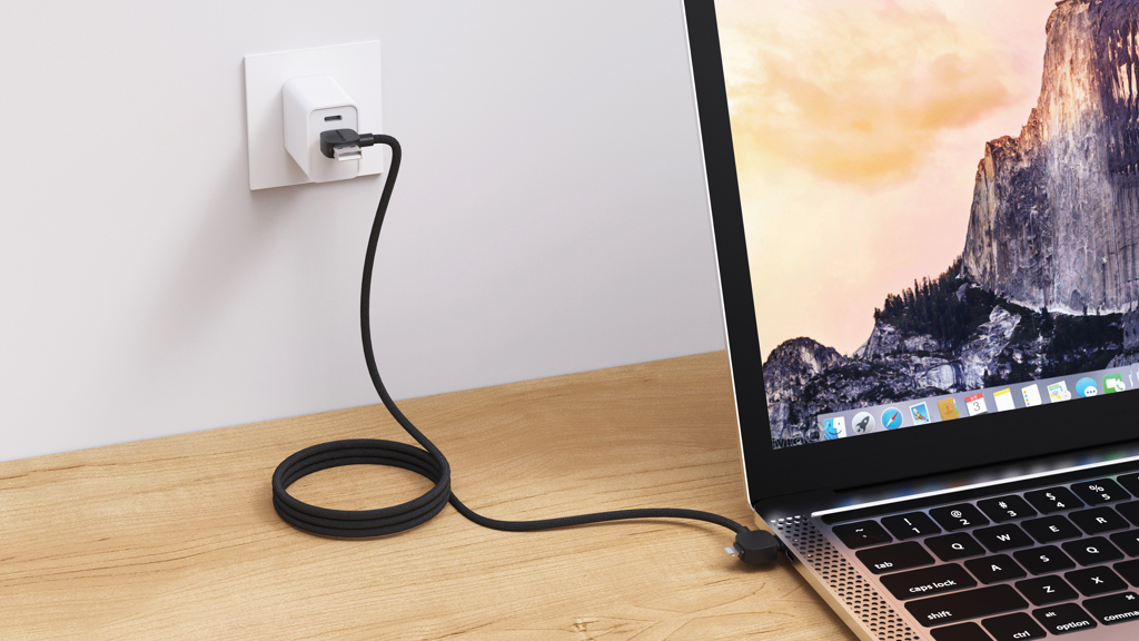 Stockton Magnetkabel 65W RCS ABS - Praktisches Werbegeschenk für Events