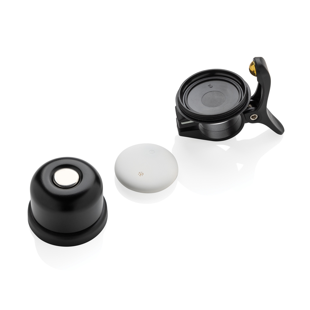 Bikefinder Dual Fahrradklingel mit weltweiter Ortung – Apple Find My und Android Find Hub