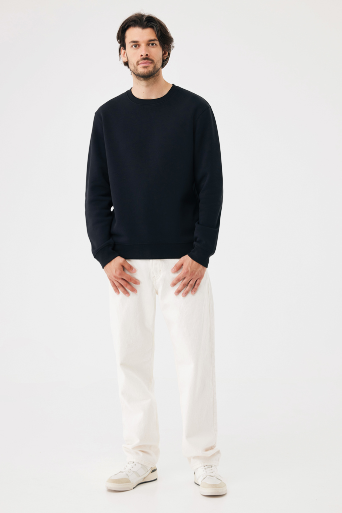 IQONIQ Torla Rundhals-Pullover aus Baumwolle, 340 g/m², bedruck- und bestickbar