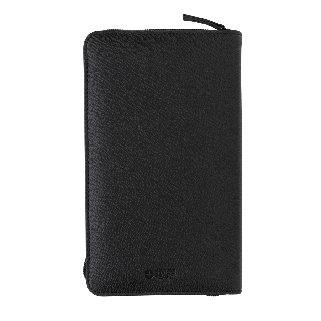 Swiss Peak Heritage RFID Travel Wallet aus recyceltem PU