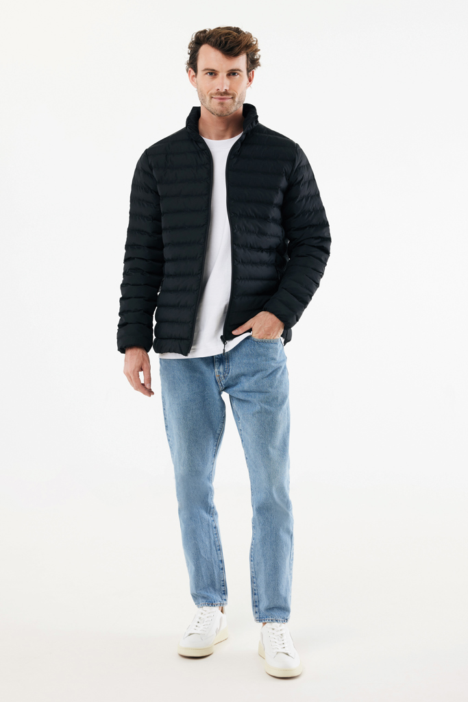 IQONIQ Maiko Herren Steppjacke aus 100% recyceltem Polyester