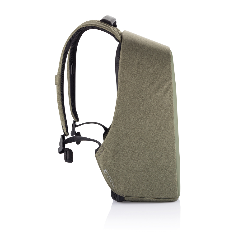 XD Design Bobby Hero Regular Anti-Diebstahl-Rucksack aus rPET mit Logodruck XD Design Bobby Hero Regular Anti-Diebstahl-Rucksack aus rPET mit Logodruck