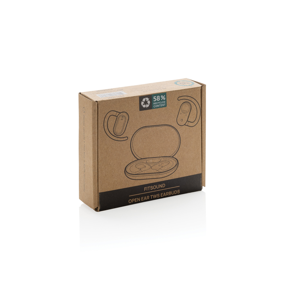 Fitsound TWS-Ohrhörer aus 58 % recyceltem ABS (RCS) — XD Collection