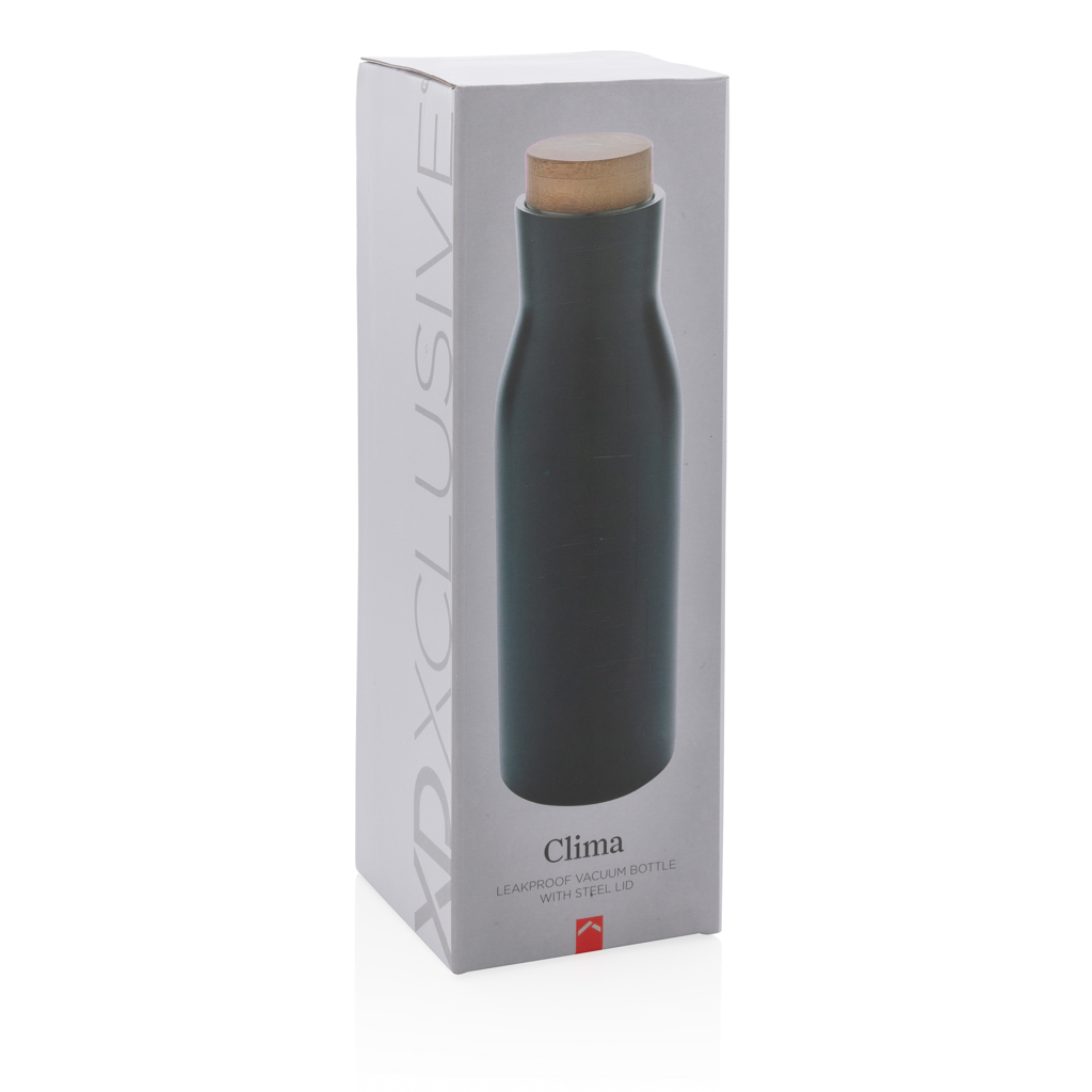 Edelstahl Vakuumflasche 500ml | Zero Plastic – schwarz