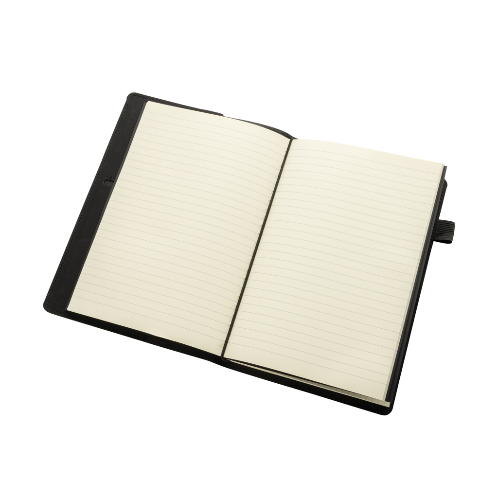 XD Collection Daily Notes Binder – nachfüllbares 3-in-1 PU-Notizbuch mit Logo