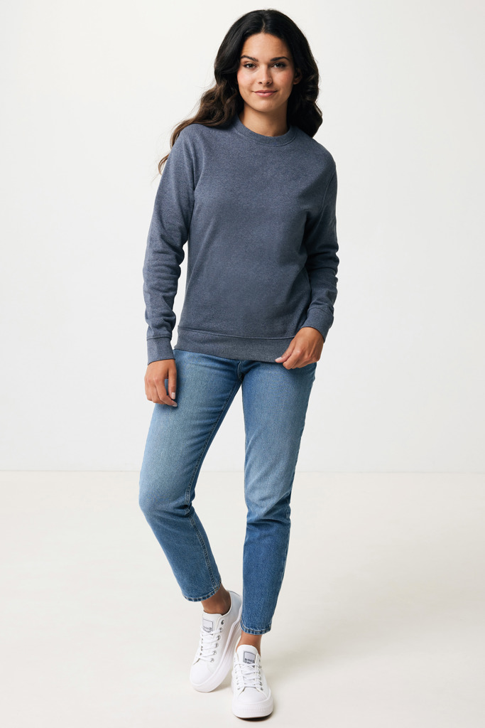 IQONIQ Denali Rundhals-Sweater aus 50% recycelter und 50% Bio-Baumwolle, ungefärbt IQONIQ Denali Rundhals-Sweater aus 50% recycelter und 50% Bio-Baumwolle, ungefärbt
