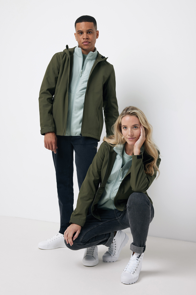 IQONIQ Makalu Damen-Softshelljacke aus recyceltem Polyester mit Logo-Veredelung IQONIQ Makalu Damen-Softshelljacke aus recyceltem Polyester mit Logo-Veredelung