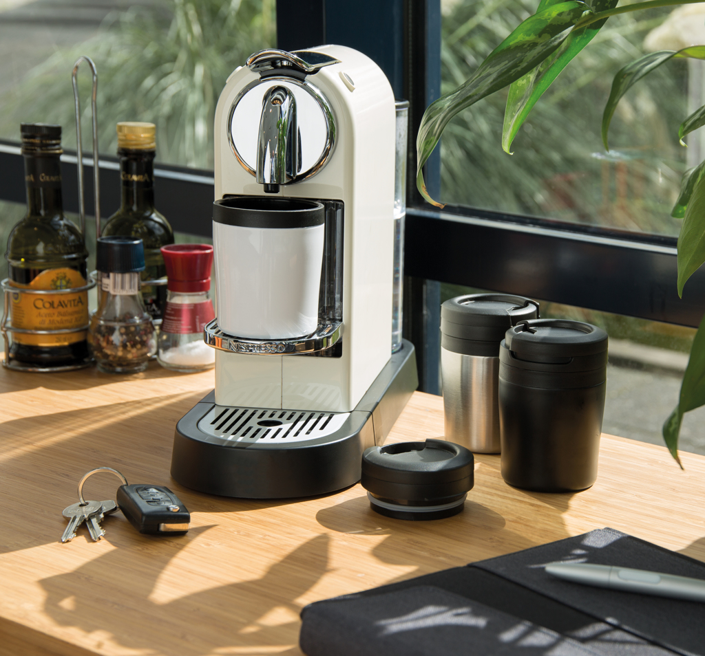 XD Xclusive Coffee-to-go-Becher 160 ml, doppelwandig, Edelstahl mit PP-Innenwand XD Xclusive Coffee-to-go-Becher 160 ml, doppelwandig, Edelstahl mit PP-Innenwand