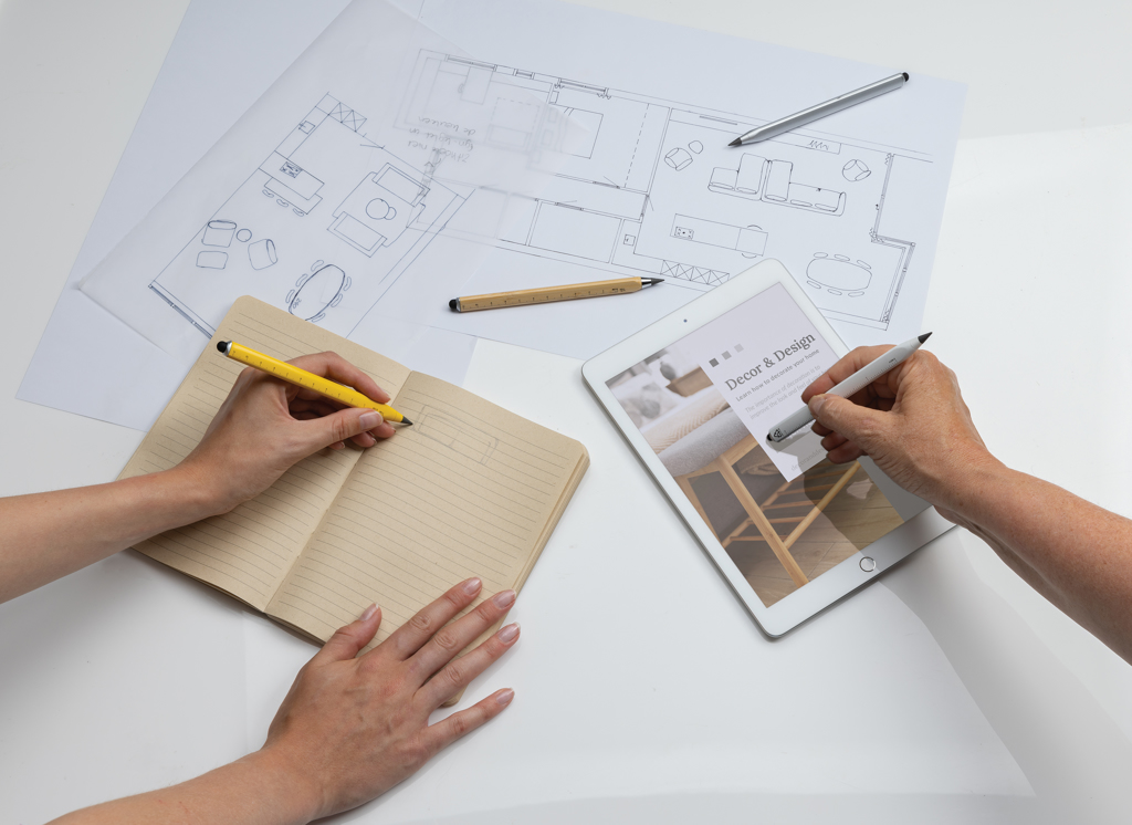 Eon Bambus Infinity-Stift mit Touch-Tip, FSC 100 %