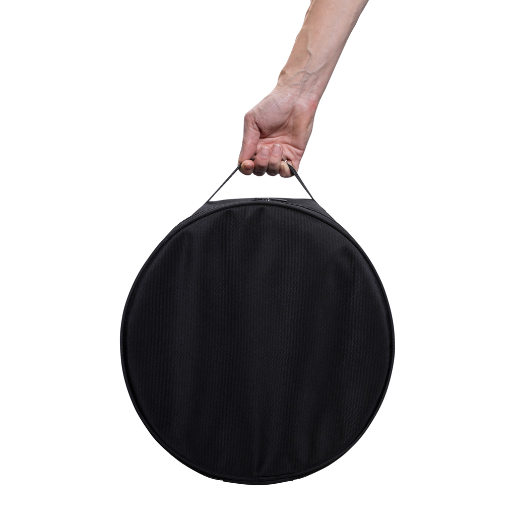 Volty Aware™ RPET EV-Kabeltasche, schwarz, bedruckbar