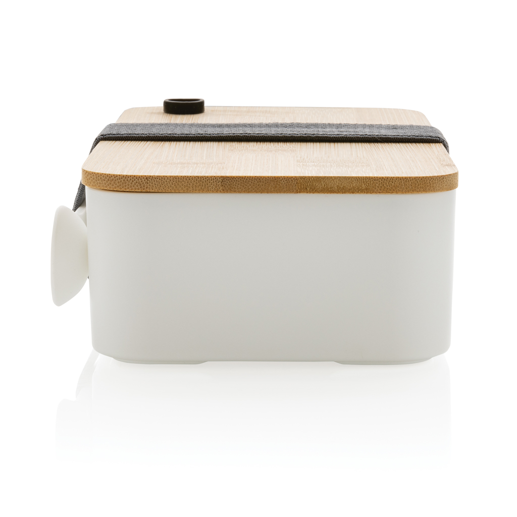 XD Collection RCS Lunchbox mit Bambusdeckel, 0,7 l (Recycling-PP, bedruckbar) XD Collection RCS Lunchbox mit Bambusdeckel, 0,7 l (Recycling-PP, bedruckbar)