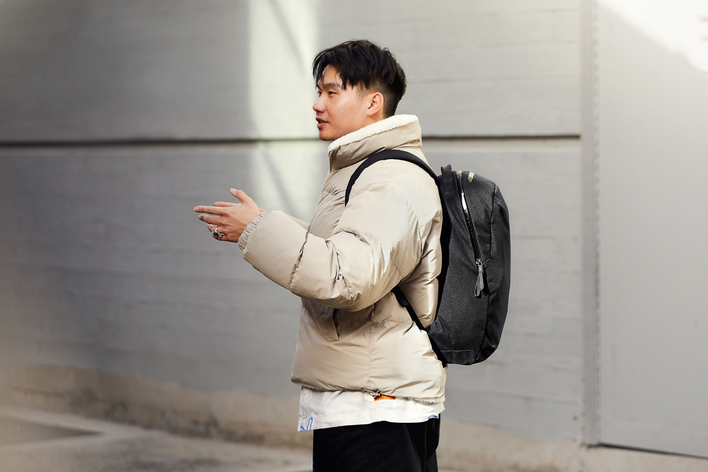 Bellroy Via Rucksack 16-Zoll, recyceltes PET, schwarz – bedruckbar Bellroy Via Rucksack 16-Zoll, recyceltes PET, schwarz – bedruckbar