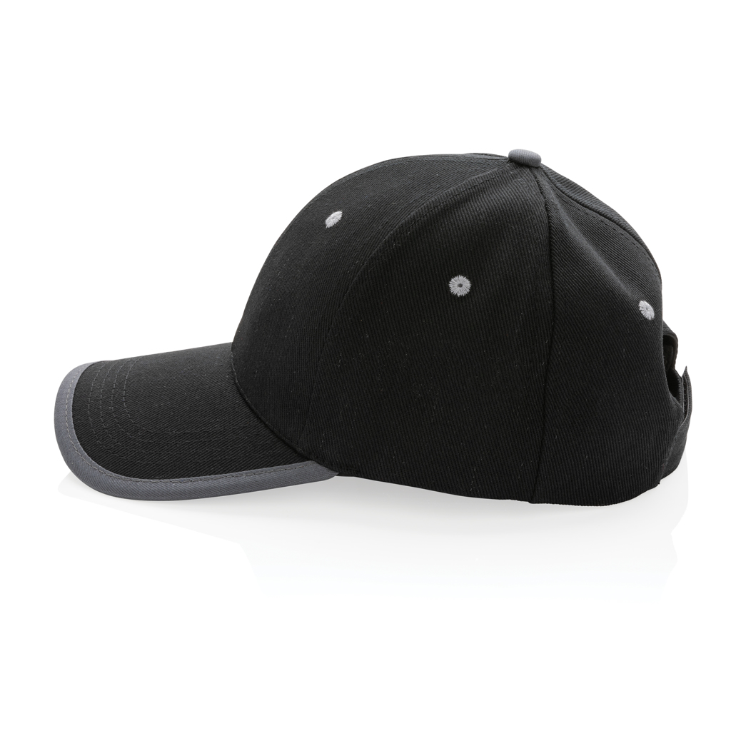 XD Collection Impact AWARE 6-Panel-Cap aus rCotton und rPET, bestickbar
