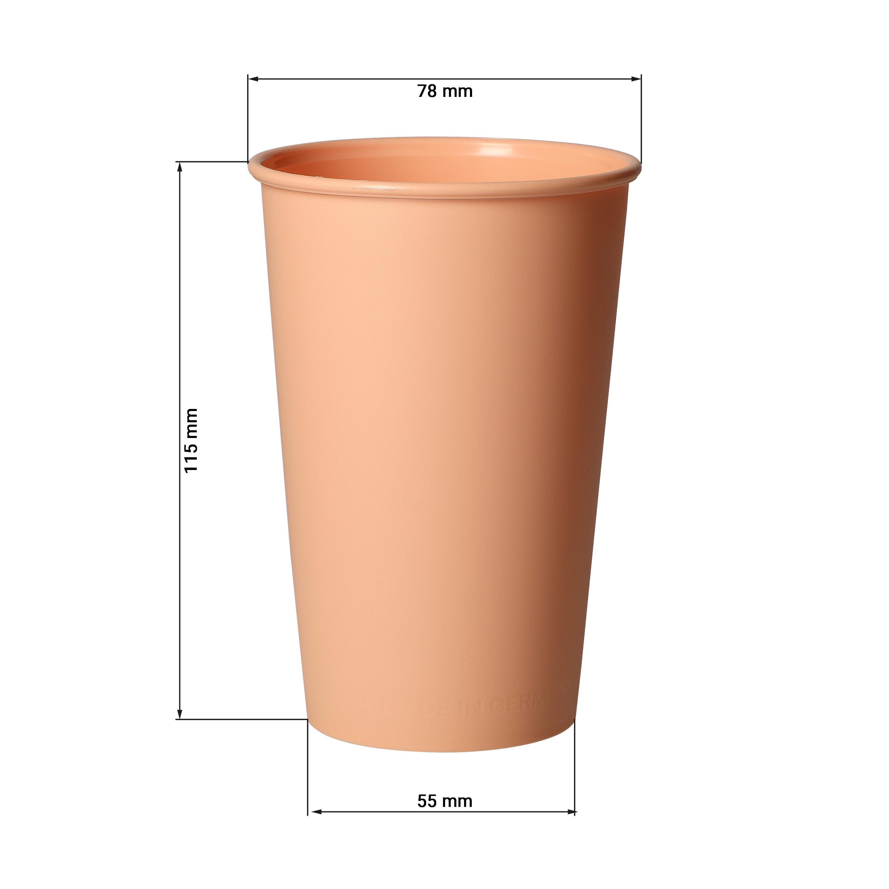 Becher "ToGo", 300 ml, elastoNature – DET1 Becher "ToGo", 300 ml, elastoNature