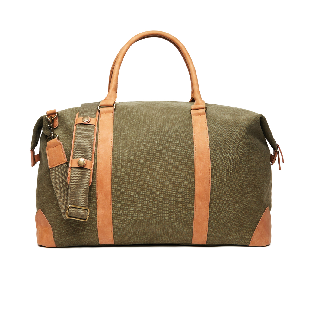 VINGA Bosler Weekender aus RCS-recyceltem Canvas mit Logo veredelbar VINGA Bosler Weekender aus RCS-recyceltem Canvas mit Logo veredelbar