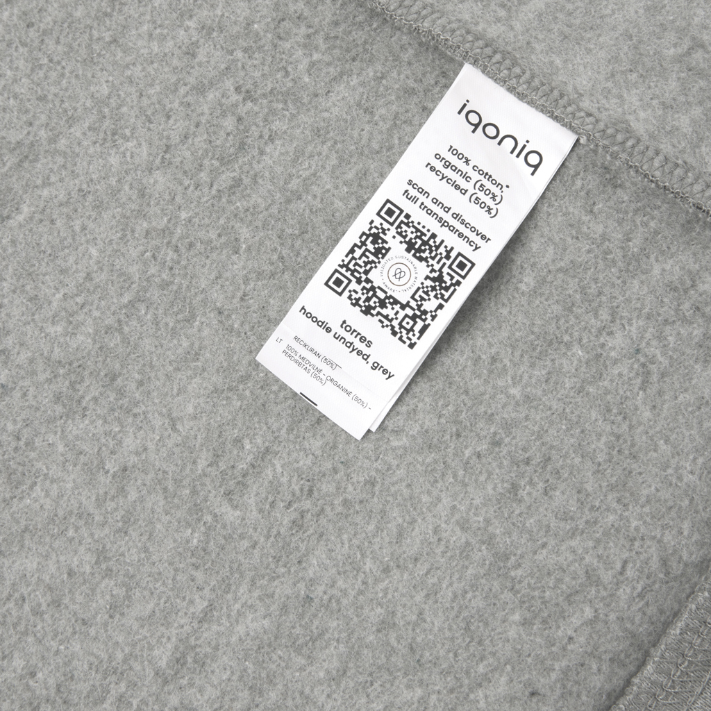 IQONIQ Torres Hoodie aus Recycling- und Bio-Baumwolle, unisex, bestickbar und bedruckbar IQONIQ Torres Hoodie aus Recycling- und Bio-Baumwolle, unisex, bestickbar und bedruckbar