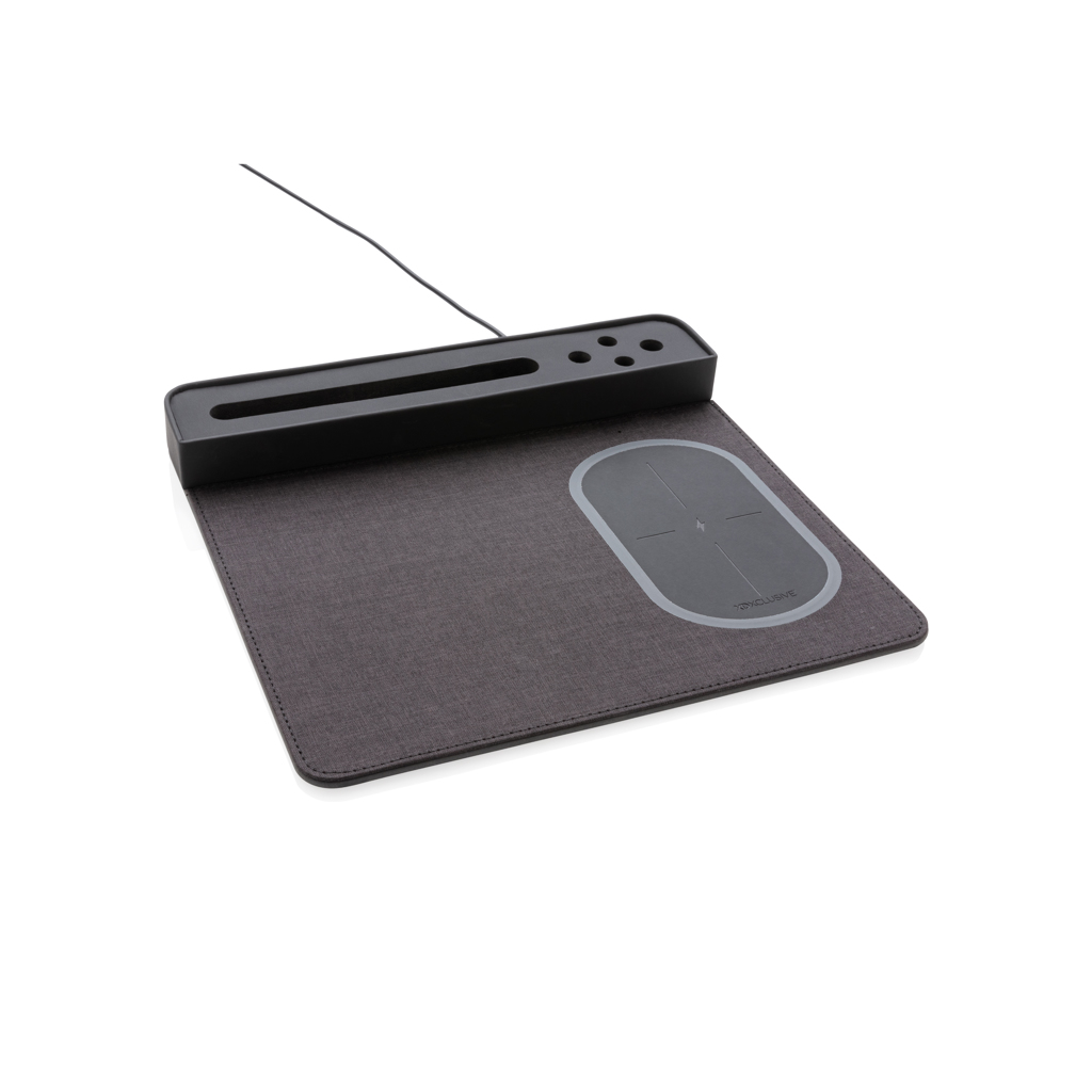 XD Xclusive Air Mousepad mit kabellosem 5W Charger und USB