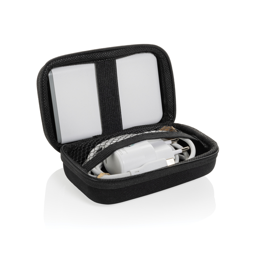 Surge Charge Set aus recyceltem PET – Strahlendes Werbegeschenk für Events