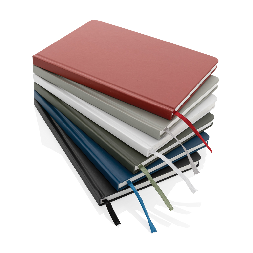 XD Collection Impact A5 Hardcover-Notizbuch aus Steinpapier XD Collection Impact A5 Hardcover-Notizbuch aus Steinpapier