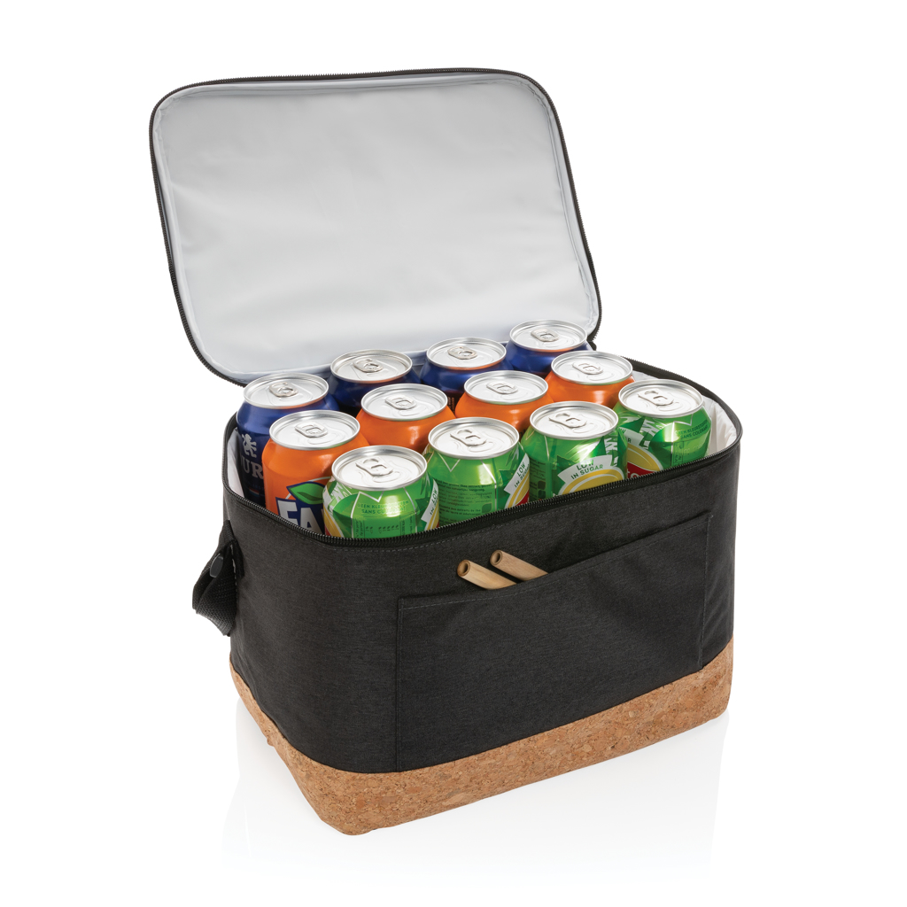 XD Collection Impact AWARE RPET XL Kühltasche mit Korkdetail, 12 Dosen