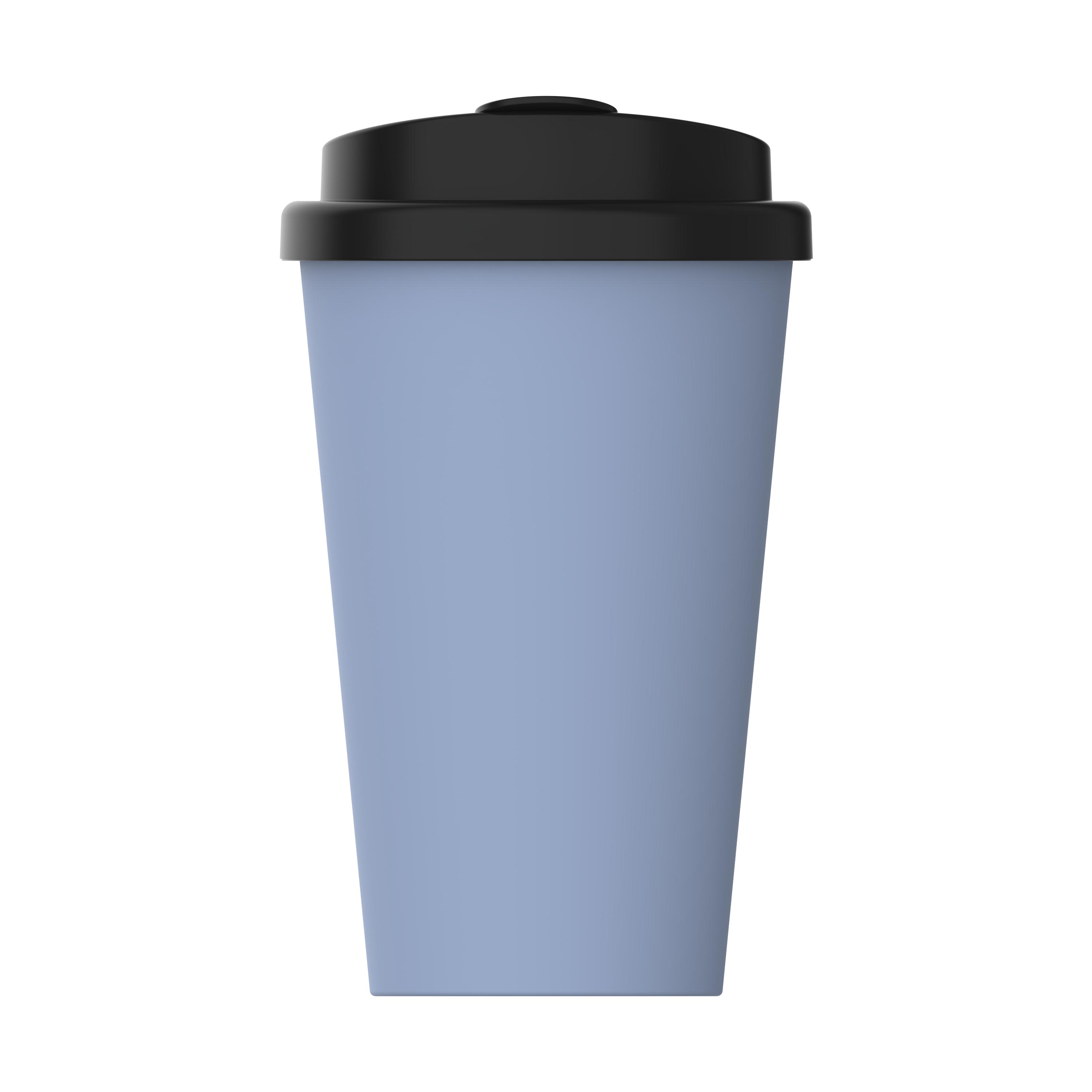 Bio-Kaffeebecher "PremiumPlus" – TopView_Kornblume_1 Bio-Kaffeebecher "PremiumPlus"