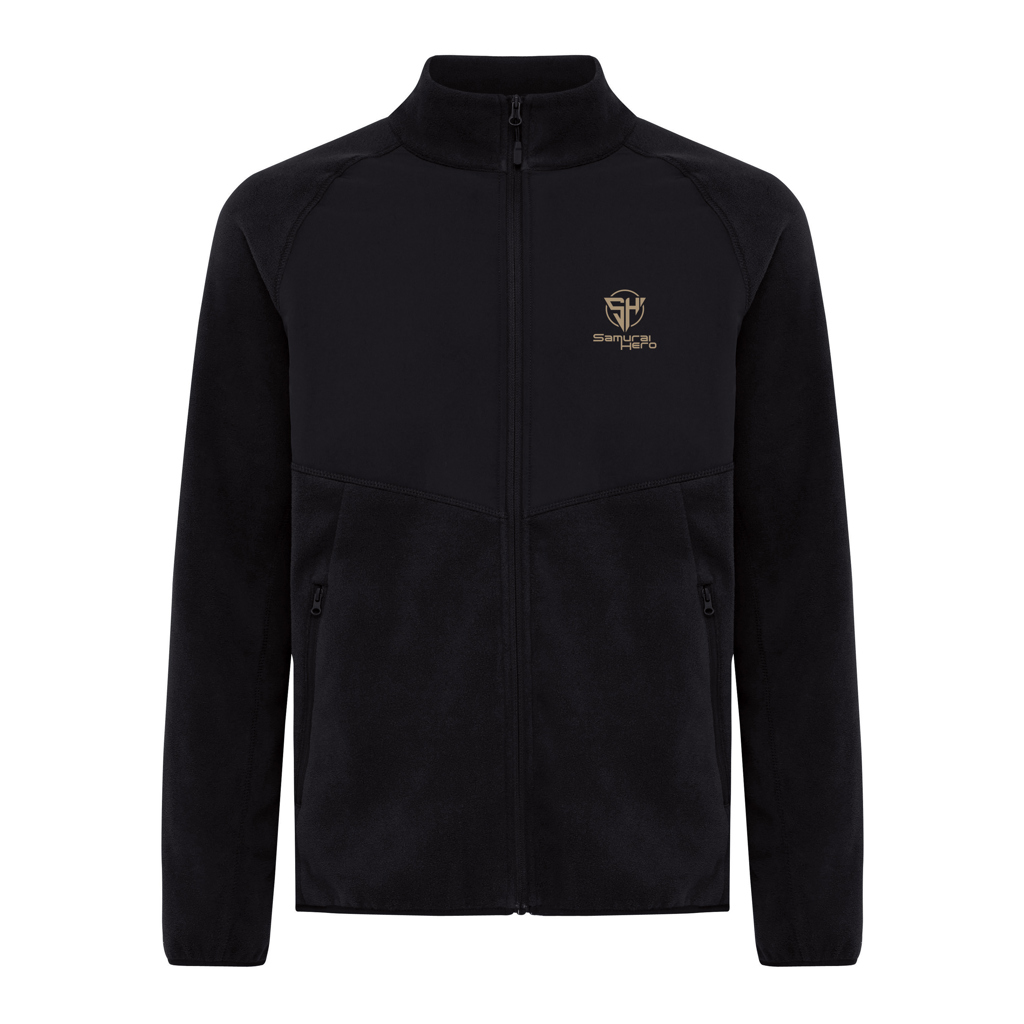 iqoniq Talung Mikrofleece-Jacke aus 100% recyceltem Polyester (Unisex) mit Logo-Veredelung iqoniq Talung Mikrofleece-Jacke aus 100% recyceltem Polyester (Unisex) mit Logo-Veredelung