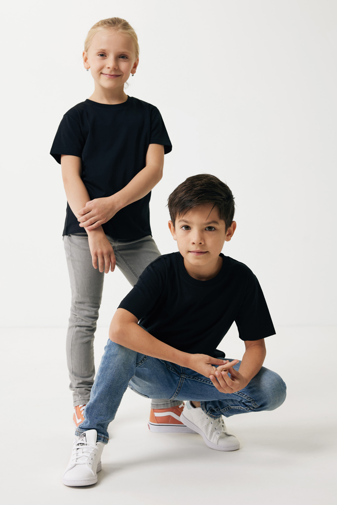 IQONIQ Koli Kids T-Shirt 160 g/m² aus recycelter und Bio-Baumwolle, bedruckbar