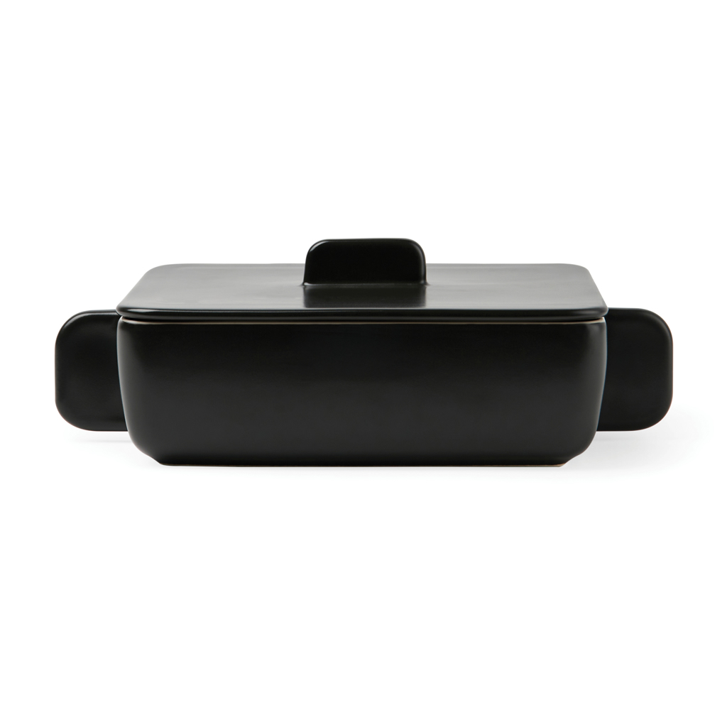 VINGA Monte Auflaufform aus Steingut mit Deckel, 20 × 15 × 6 cm – mit Logo veredelbar VINGA Monte Auflaufform aus Steingut mit Deckel, 20 × 15 × 6 cm – mit Logo veredelbar