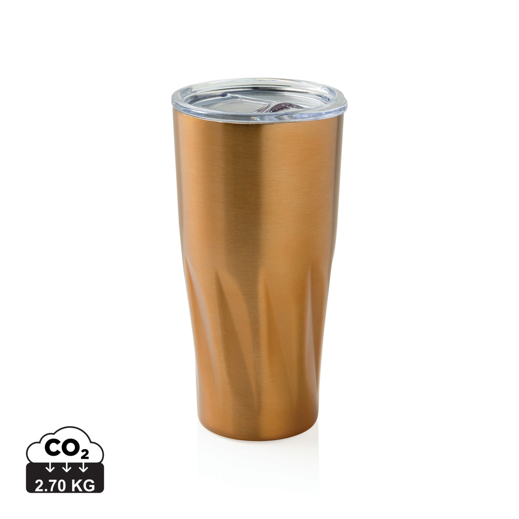 Kupfer-Vakuum Thermobecher 500 ml 8h/24h – gold