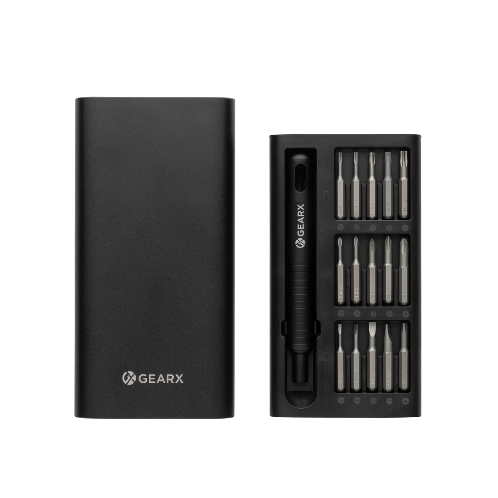 Gear X 31-in-1 Präzisions-Schraubendreher-Set im Aluminiumkoffer