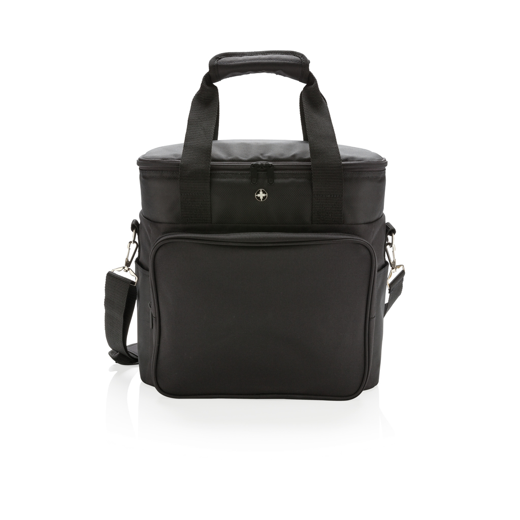 Swiss Peak Kühltasche aus 1680D Polyester für 20 Dosen (mit Logo bedruckbar)
